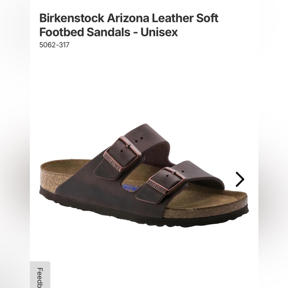 Birkenstock Arizona leather sandals